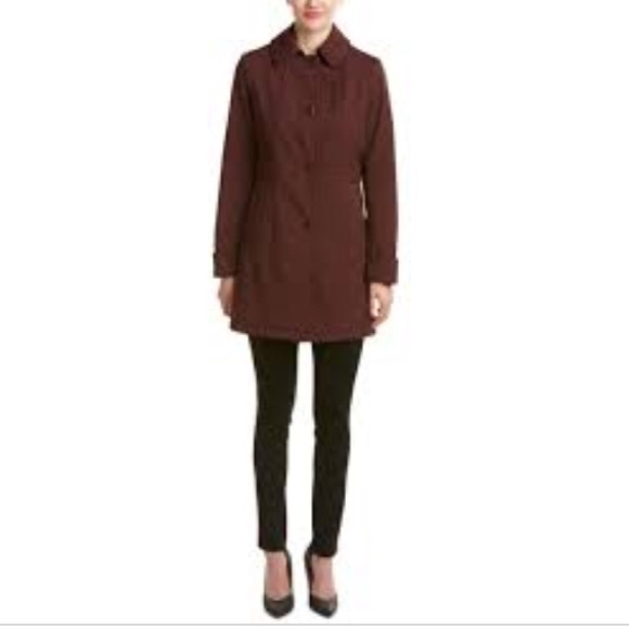 Kenneth Cole New York soft shell pinot noir jacket - Picture 2 of 8